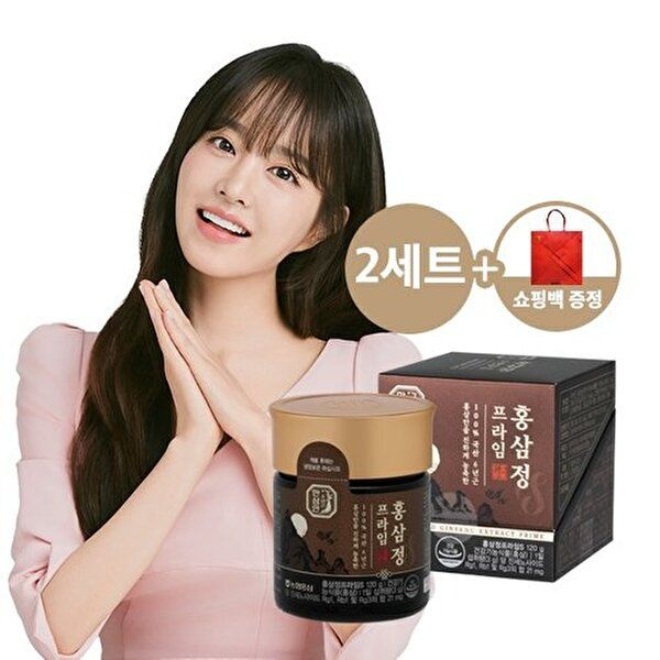 [한삼인][농협홍삼]한삼인 홍삼정 프라임S 120g(40일분) 2세트+쇼핑백 증정
