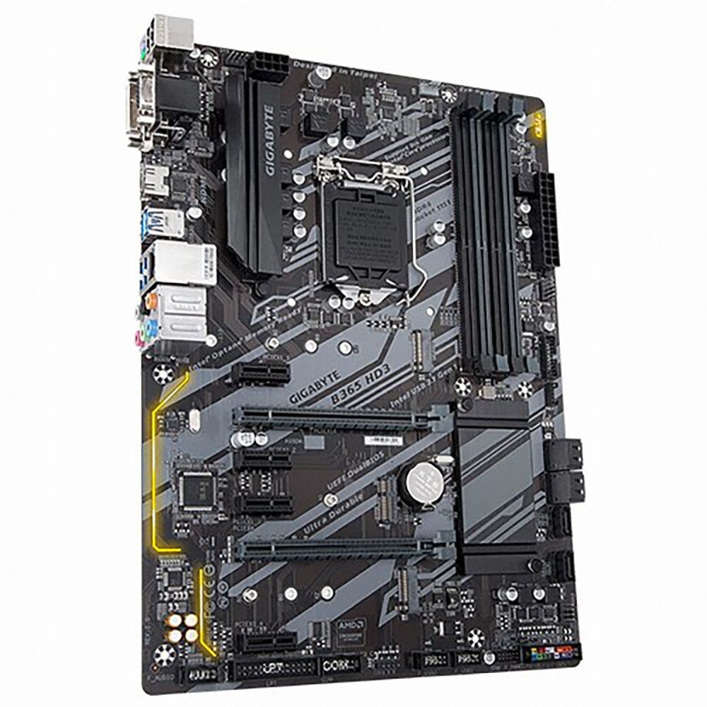 기가바이트 GIGABYTE B365 HD3 듀러블에디션 8세대 9세대 메인보드 백패널 포함 ATX 1151v2 소켓