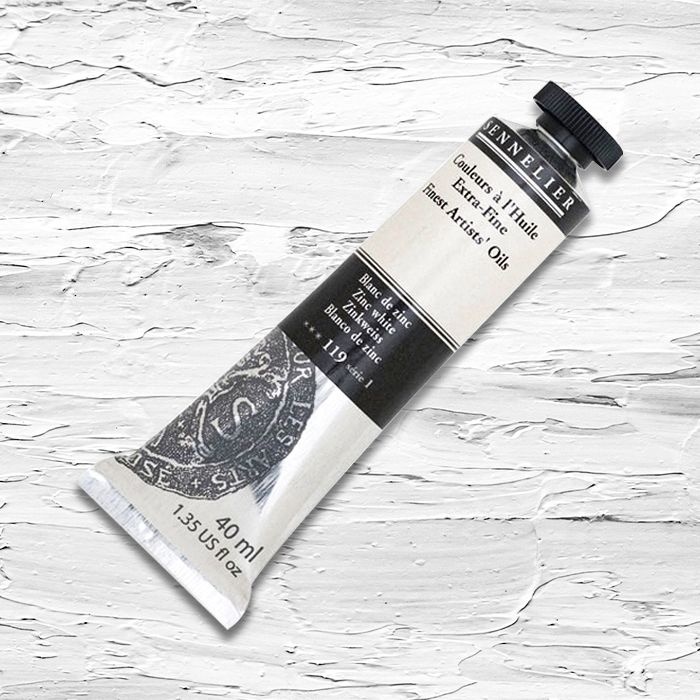 시넬리에 전문가용 최고급 유화물감 200ml 티타늄화이트 고급물감 미술