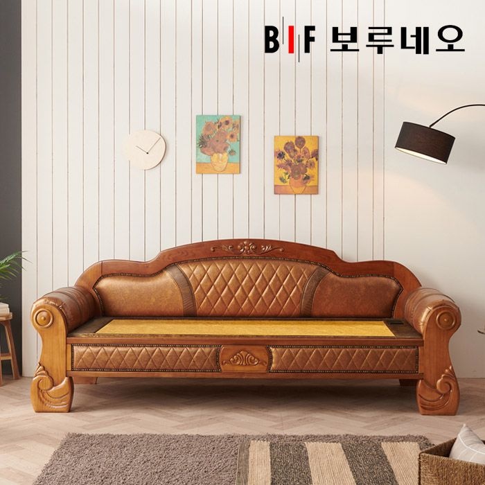 (현대Hmall) [보루네오] 사계절용 온돌 흙쇼파 YS351