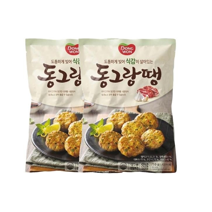 동원 동그랑땡 2개 710g 안주 야식 제수음식 명절 완자