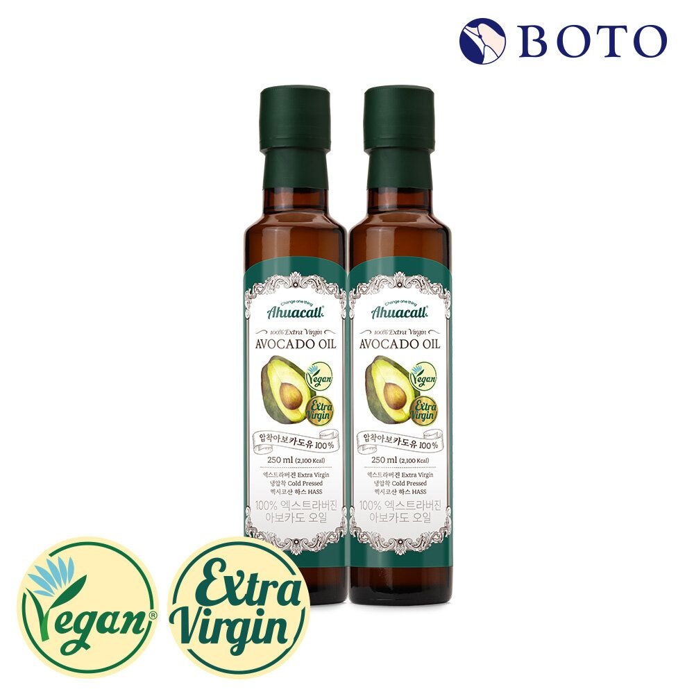 [보뚜] 아후카틀 엑스트라버진 아보카도오일 250ml x 2병