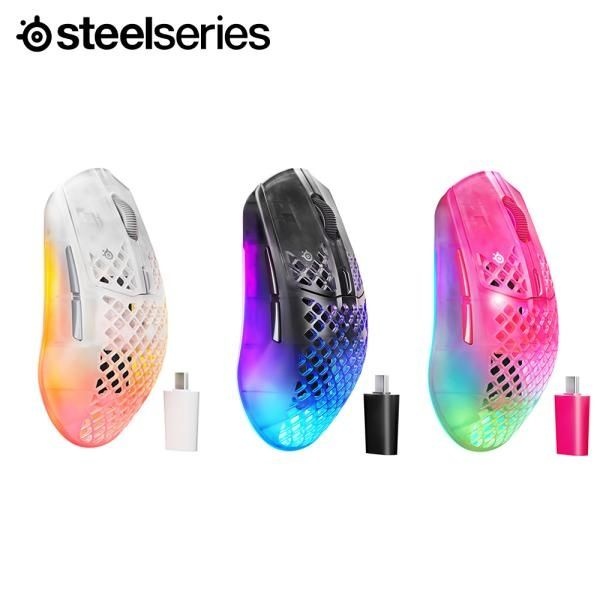 스틸시리즈 유 무선 블루투스 마우스 Aerox 3 Wireless Gen2 4K 색상선택 4173485