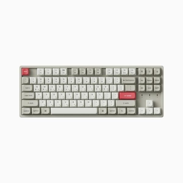 UnKnown Keychron 유 무선 블루투스 기계식 키보드 키크론 K8 Ultra 8K RGB 텐키리스 레트로 라이트 저소음 바나나축 4173465