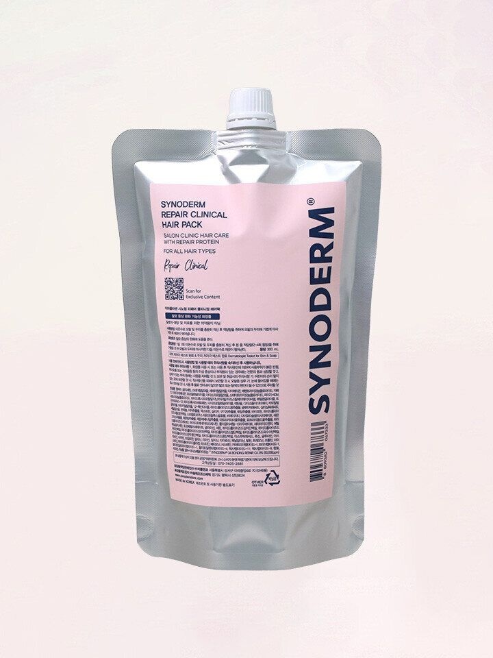 더마클라센 [패션플러스][더마클라센]시노덤 리페어 클리니컬 헤어팩 리필용 파우치 300ml