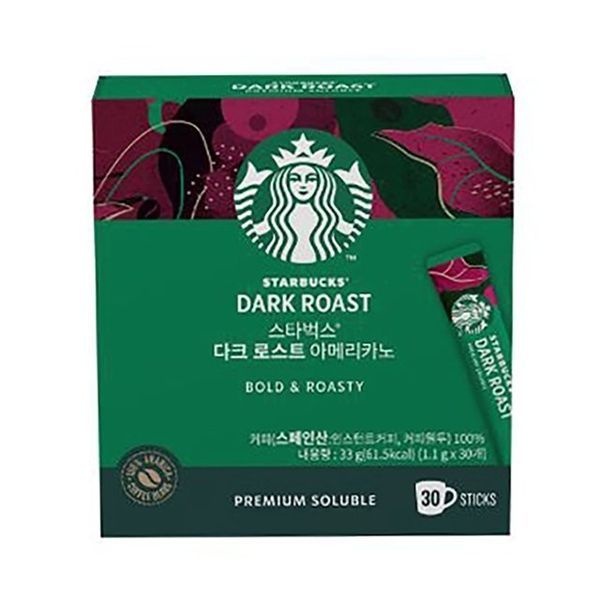 [하프클럽]스타벅스 다크로스트 아메리카노1.1g 30개입 10개
