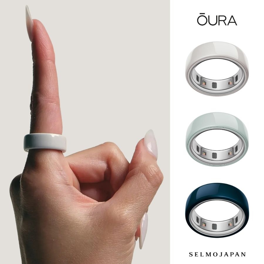 오우라 [해외] 오우라링 4 세라믹 스마트링 Aura Ring 4세대 스마트 반지 AI 건강관리