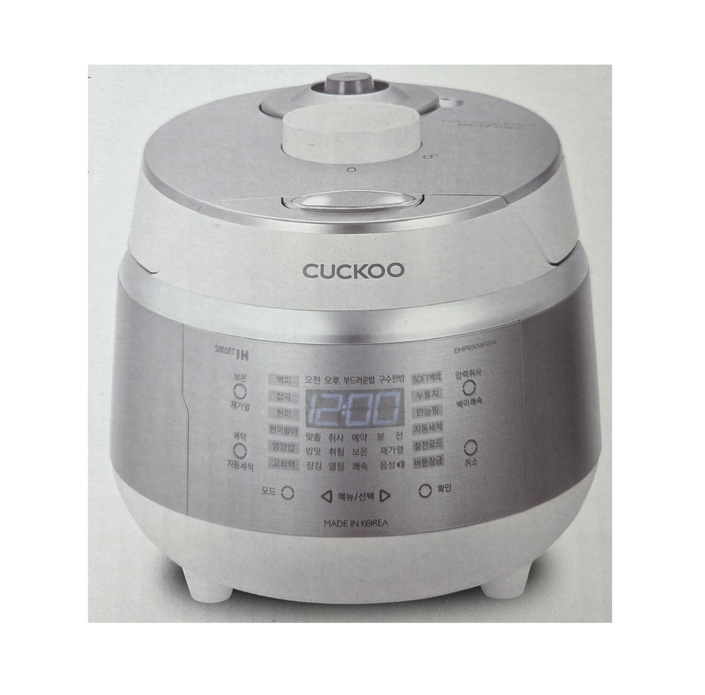 쿠쿠전자 CUCKOO CRP-EHP0320FGW 3인용 IH압력밥솥 전기밥솥