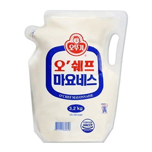 [프레쉬푸드]오뚜기 오쉐프 마요네즈 스탠딩파우치 3.2kg