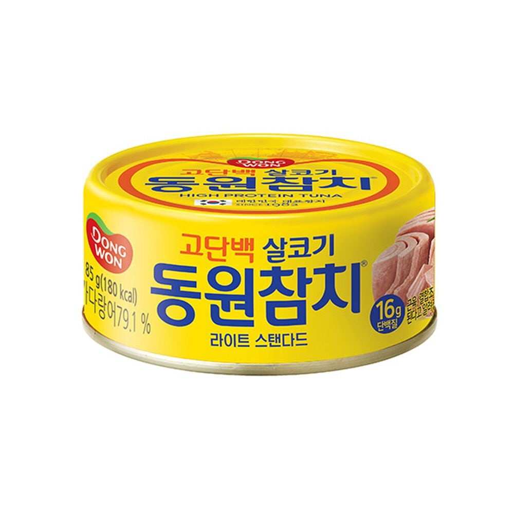 [온누리7%혜택][동원] 라이트스탠다드 참치 85g x 12캔 [2607]