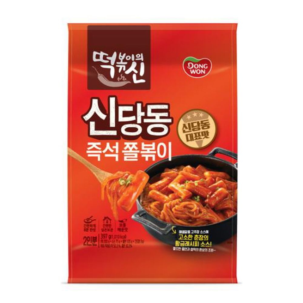 [동원] 떡볶이의신 신당동 즉석쫄볶이 (2인) x 3개
