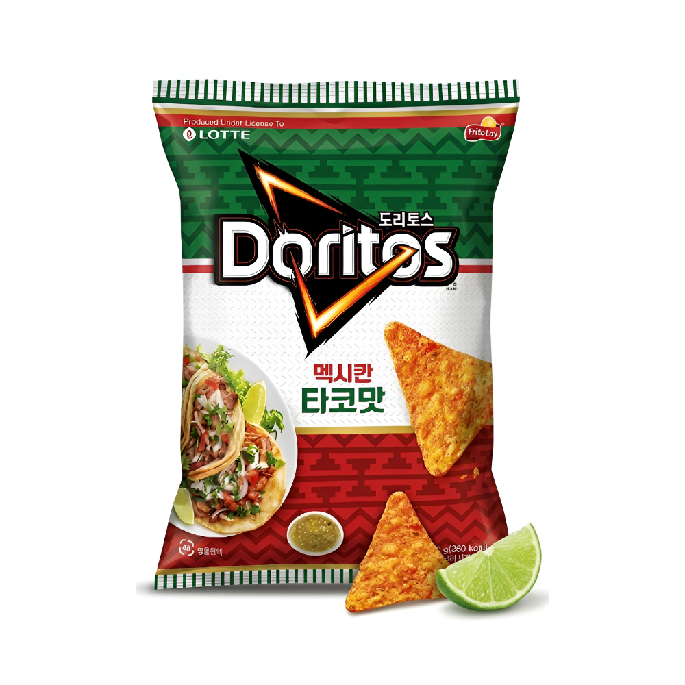 롯데 롯데리아 롯데 도리토스 맥시칸타코 70g