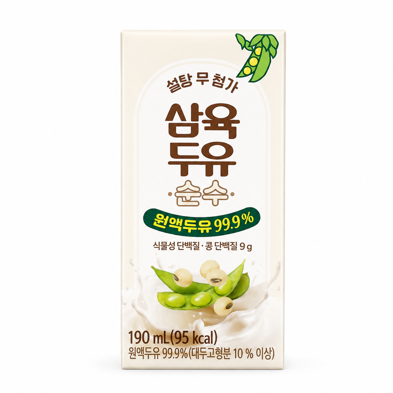 삼육식품 삼육두유 순수 190ml 24개입  3팩