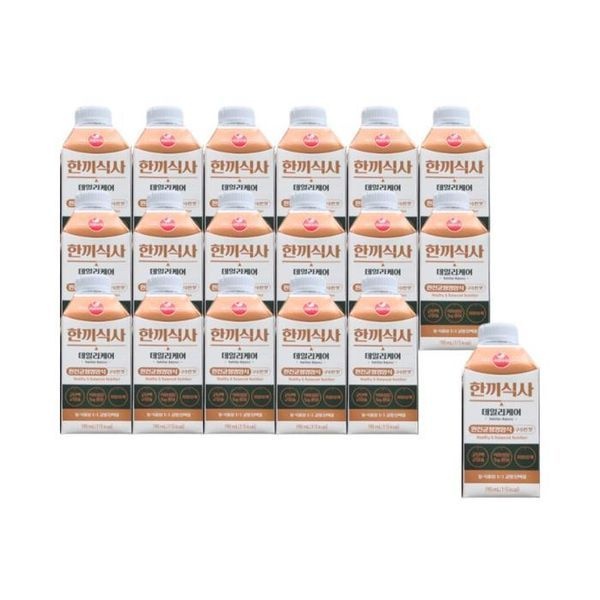 [하프클럽]서울우유 한끼식사 구수한맛 190ml x18개 고단백 고칼슘 식이섬유 저당