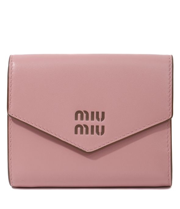 MIUMIU 스몰 가죽 지갑 5MH040 2CV6 F04AN 4128364
