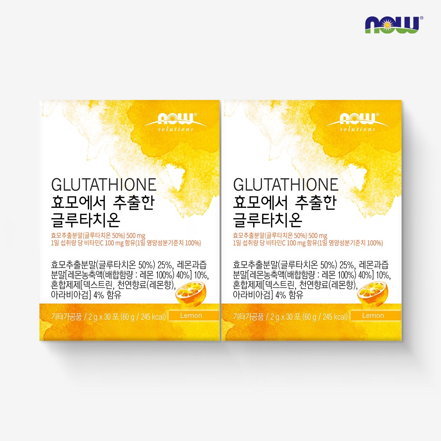 [롯데백화점] 나우푸드 [나우푸드] 효모에서 추출한 글루타치온 (2g x 30포) x 2박스