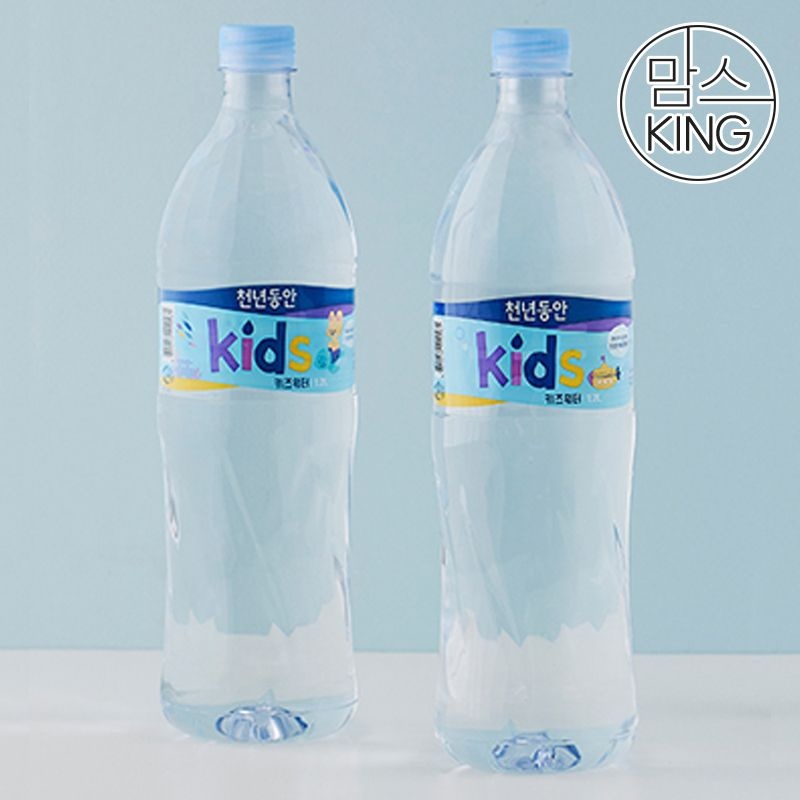 [롯데백화점] 맘스킹 [천년동안] 키즈워터 경도 140(1.2L, 9병)