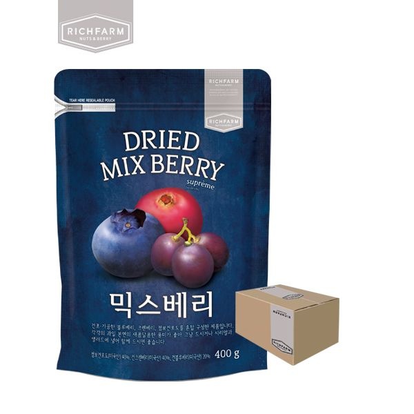 [롯데백화점] 리치팜너트 믹스베리400g 10팩