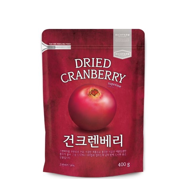 [롯데백화점] 리치팜너트 건크렌베리400g