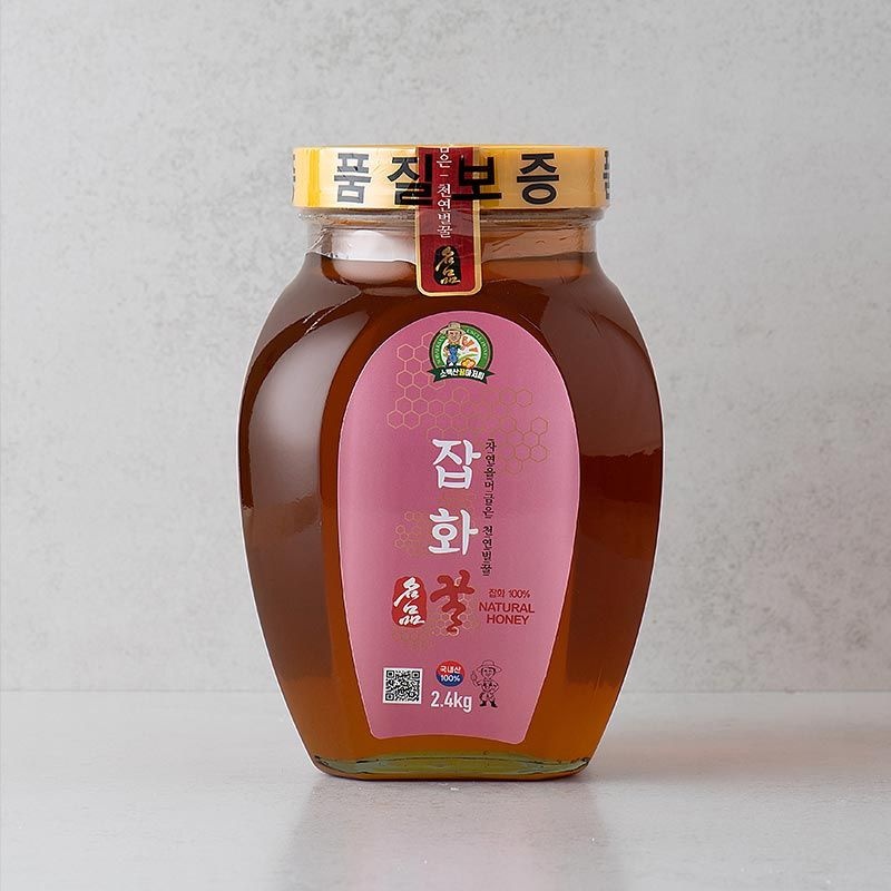 [롯데백화점] 자연맛남 소백산꿀아저씨 국내산 잡화 벌꿀 2.4kg