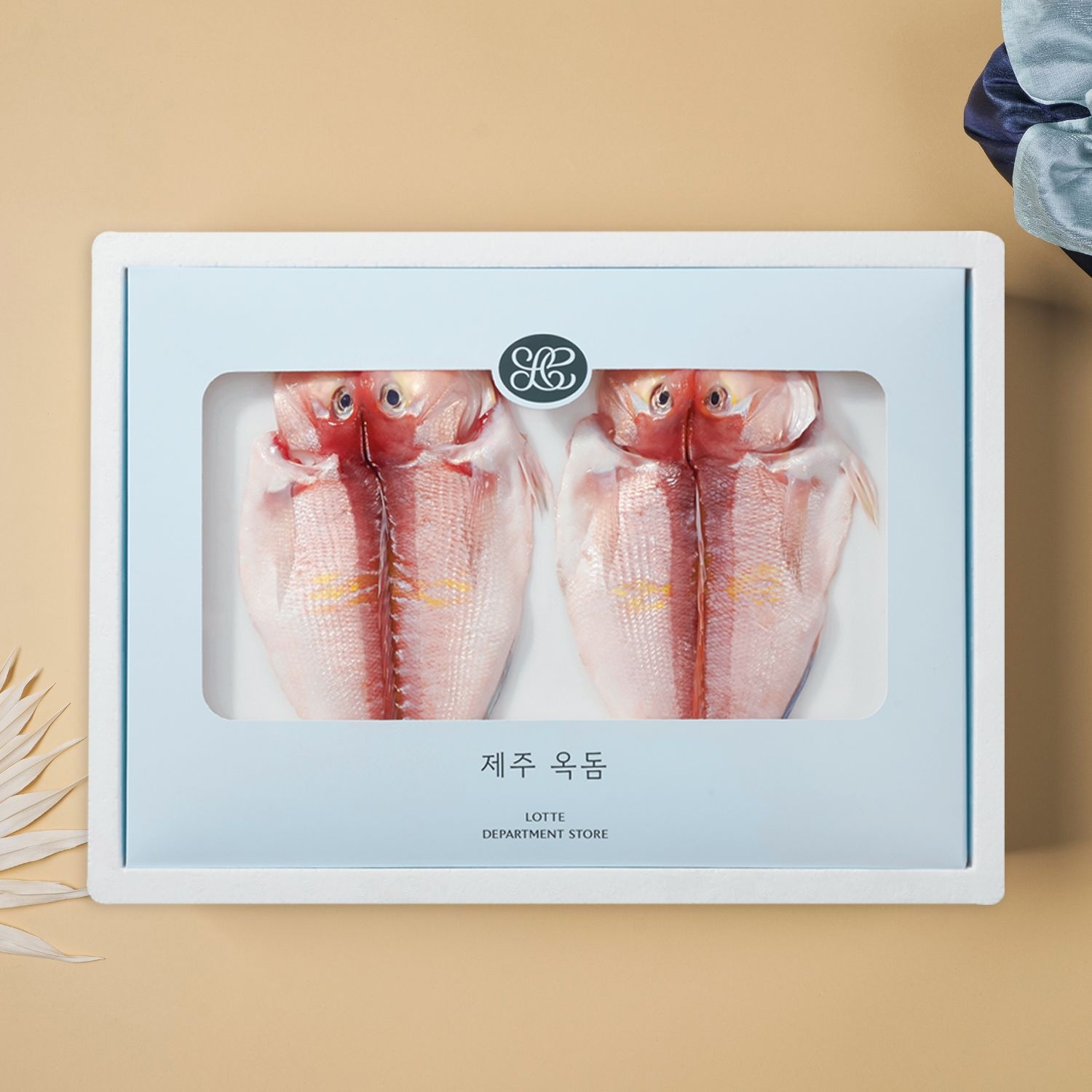 [롯데백화점] 모슬포 특선 제주 옥돔 곤 세트 (1.2kg/5-6미)