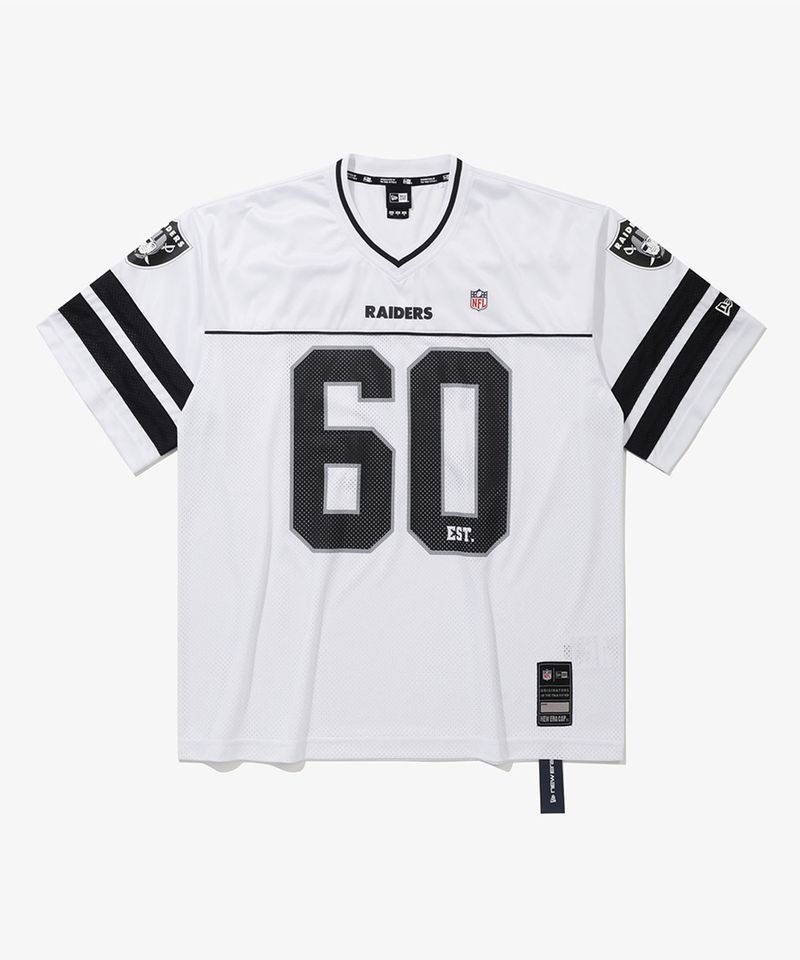 뉴에라 NEW ERA NFL 라스베이거스 레이더스 팬 웨어 티셔츠 화이트 14954662 182772