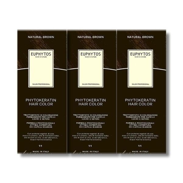 sellerhub [하프클럽]유피토스 피토프로틴 헤어 컬러 네추럴브라운 3개