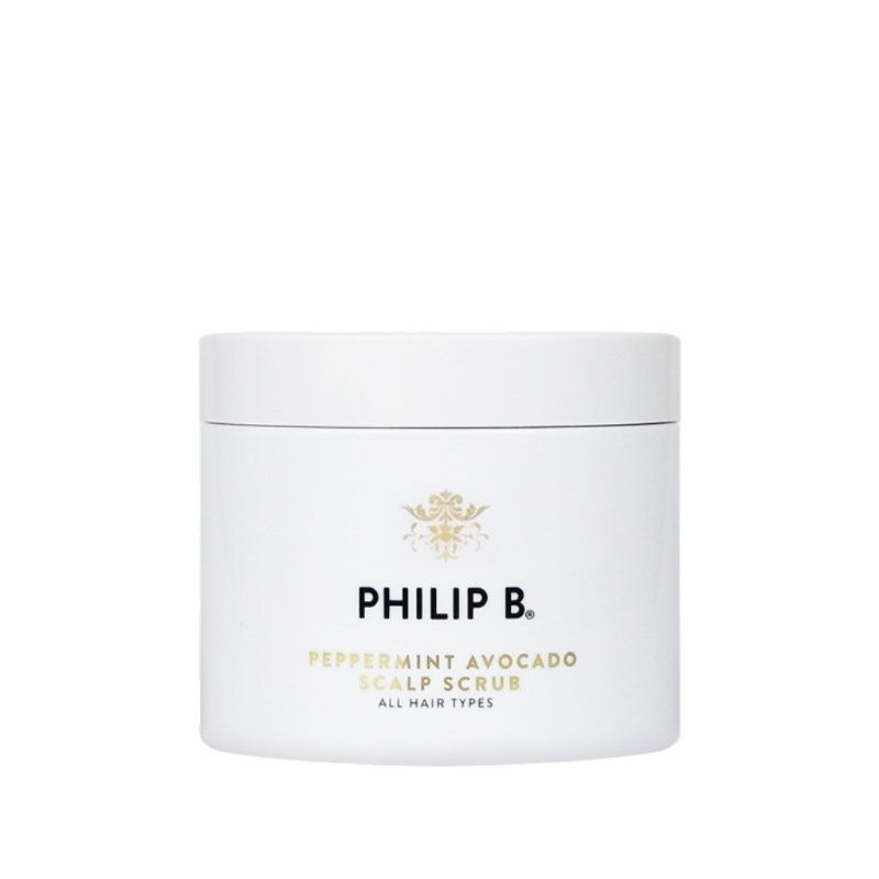 PhilipB 필립비 페퍼민트 아보카도 씨솔트 스칼프 스크럽