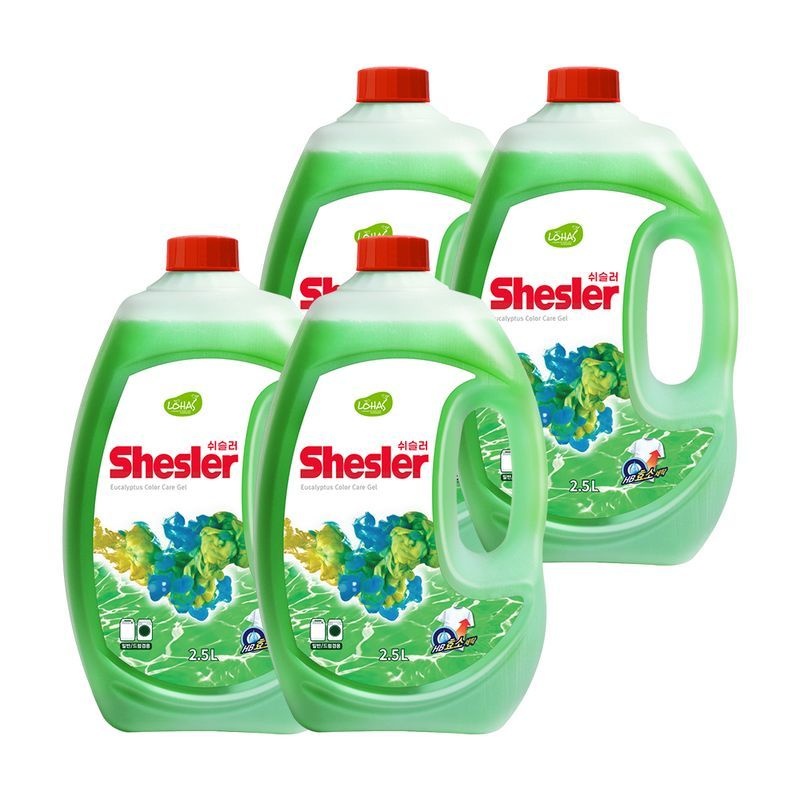 아토세이프 쉬슬러 유칼립투스 세제 2.5L 4개