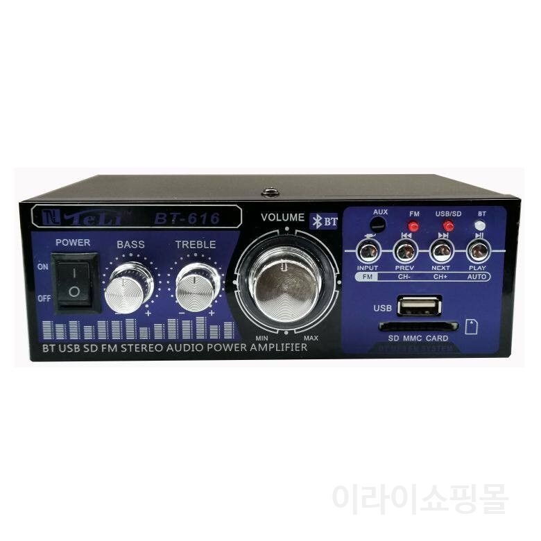[해외] 블루투스 앰프 HIFI 스피커 BT 298A 고출력