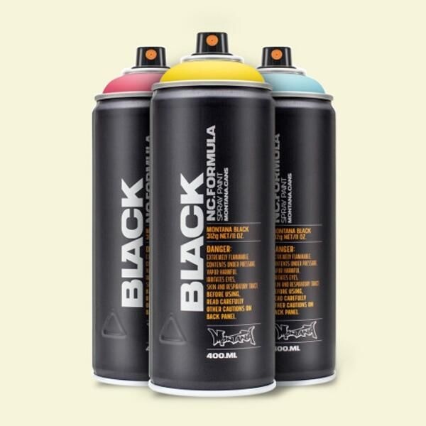 몬타나 아트박스/한가람문구 몬타나 스프레이 몬타나 블랙 400ml BLK4060 Galaxy