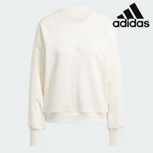 아디다스 아디다스 [아디다스] [세일]  여성용 티셔츠 /t1- IW1132 / W ALL SZN E SWT 우먼스 올 시즌 프렌치 테리 3S 루즈 스웨트셔츠