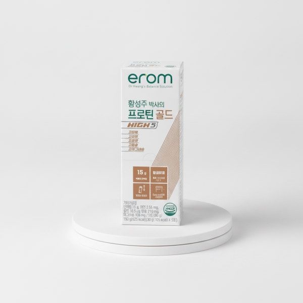 이롬생식 황성주 박사의 프로틴 골드 HIGH 5 30g 5포