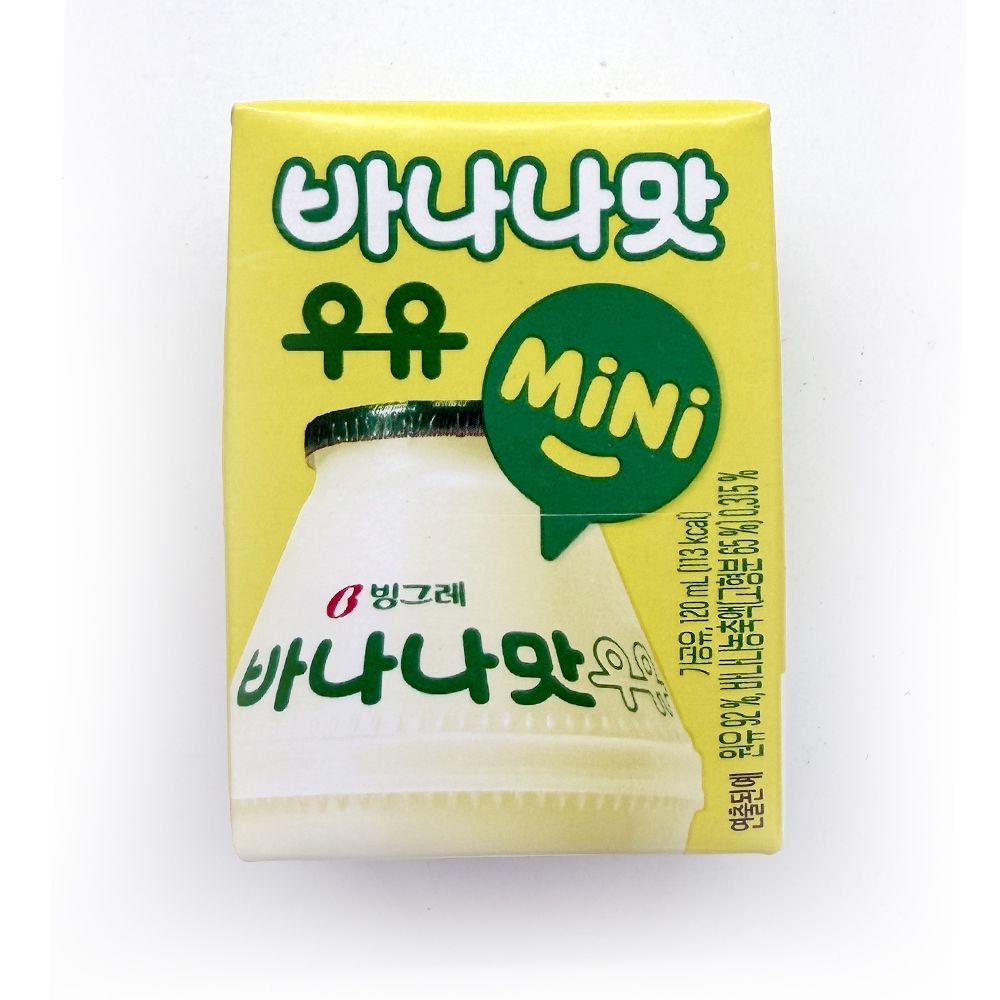 빙그레 바나나맛 우유 미니 MiNi 120ml x 24개