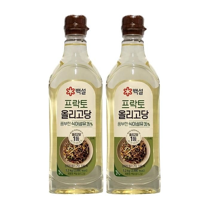 [오늘출발] [백설] 프락토 올리고당 1.2kg x 2개