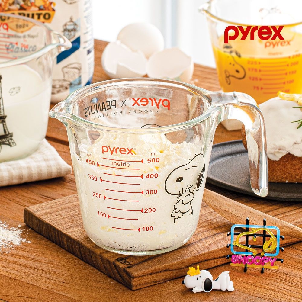 파이렉스 스누피 계량컵 500ml
