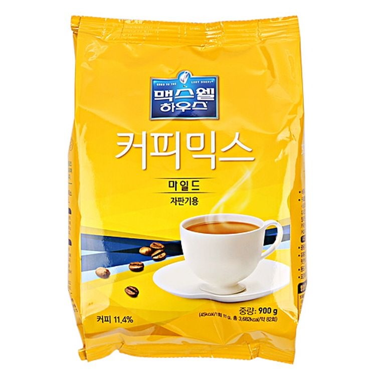 맥스웰커피믹스마일드800g/동서-4개