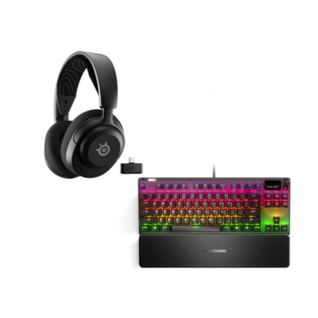 스틸시리즈 Nova 5 헤드셋 Apex 7 TKL US 청축 키보드