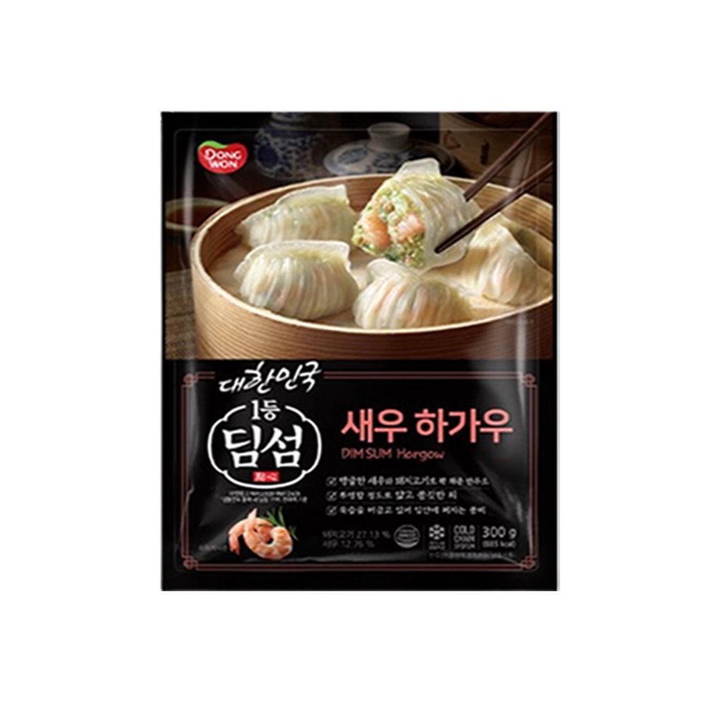 [온누리7%혜택][동원] NEW 딤섬 새우하가우 300g x 6봉 (2*3)