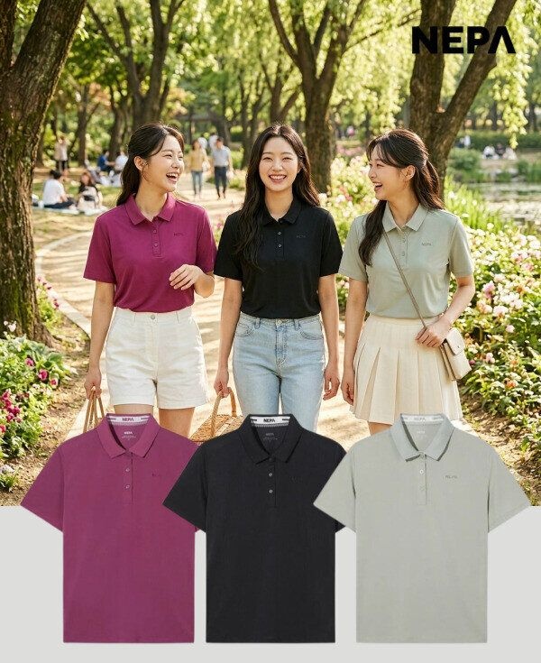네파 [모다아울렛][네파]여성 기능성 리큐 반팔  티셔츠 7M45201_GN 구리남양주점