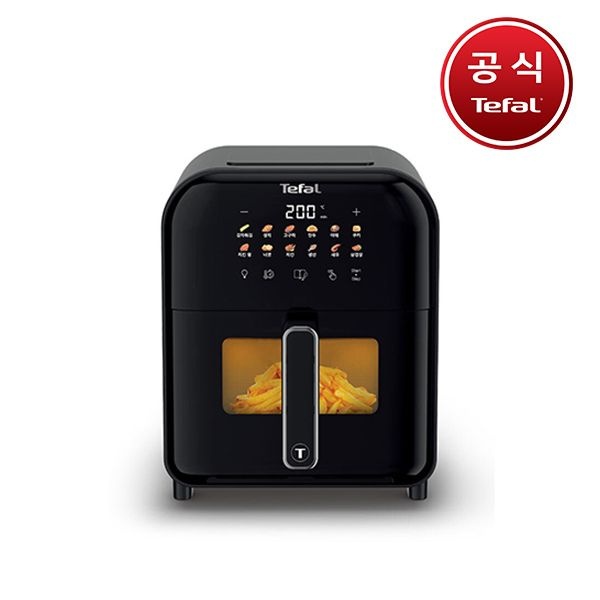 (현대Hmall) [테팔] 에어프라이어 이지프라이 인프라레드 비전 블랙 6L EY8218K0