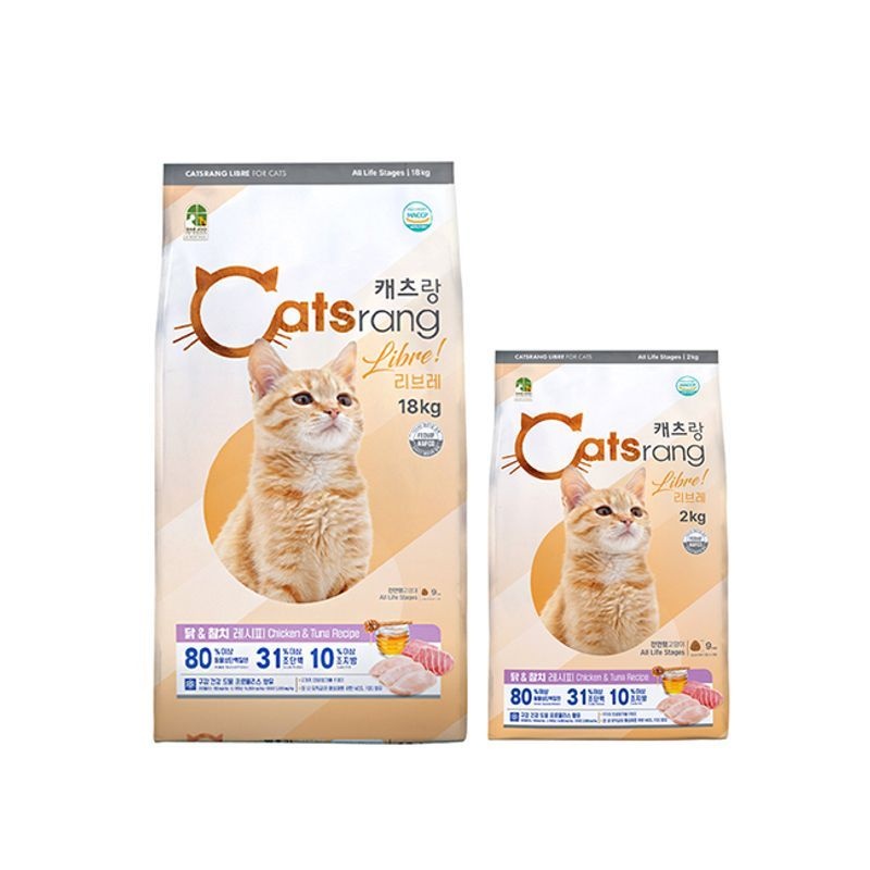 캐츠랑 [캐츠랑] 고양이사료 리브레 기획상품 20KG (18KG+2KG)
