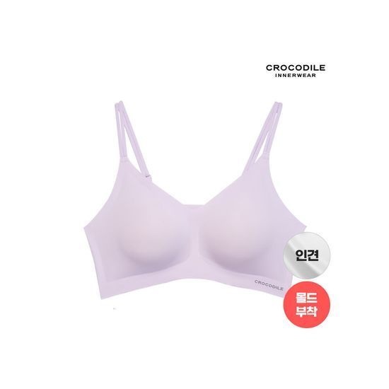 크로커다일 이너웨어라이크라 인견쉘론 몰드부착 더블스트랩 브라 1종 CDWBR5N35T