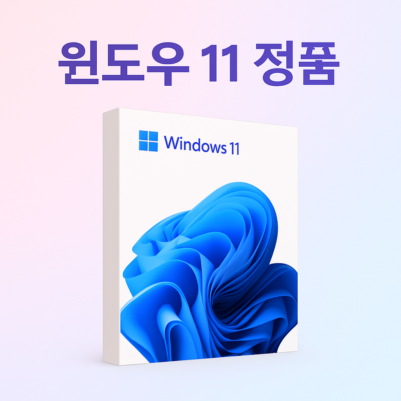 [정품전송]WINDOWS 11 HOME/PRO 한글판 USB 영구버전