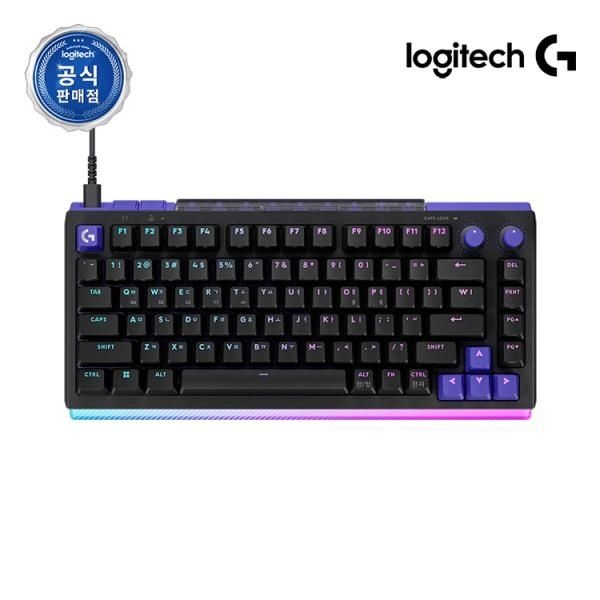 로지텍 자석축 기계식 키보드 G512 X 75 핫스왑 로지텍코리아 블랙 Linear 4052620