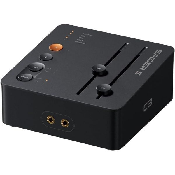 [해외] Fosi Audio C3 게이밍 외장 사운드 카드 (PC용, USB DAC/AMP, 7.1 서라운드 및 발소리 향상, 오디오 이퀄라이저 데스크탑 볼