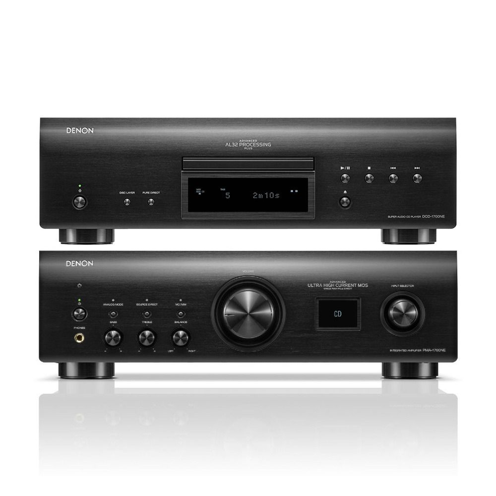 (현대Hmall) 데논 PMA-1700NE 인티앰프 DAC+ DCD-1700NE  CD플레이어(하이파이 오디오)