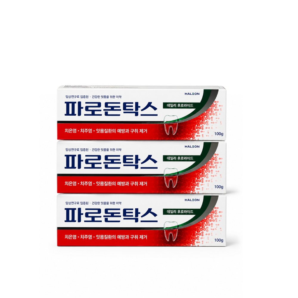 파로돈탁스 데일리 검케어 치약 100g, 3개