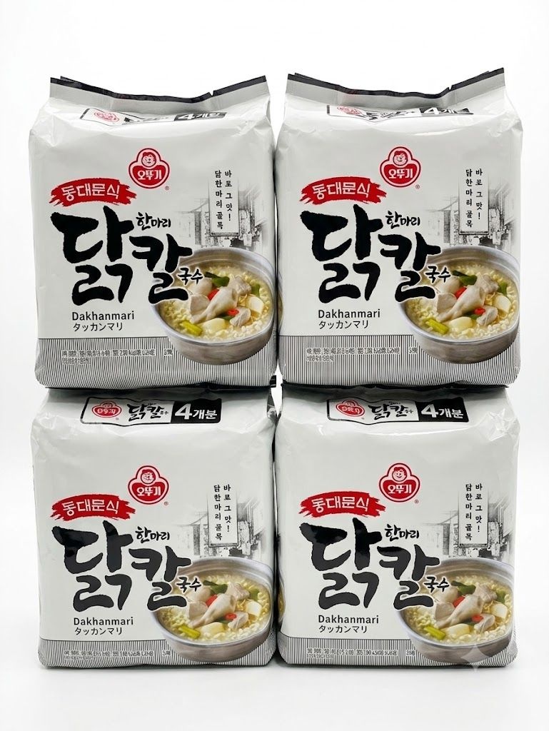 오뚜기 동대문식 닭한마리 칼국수 멀티팩(4개입) X 4팩 (총16개입)