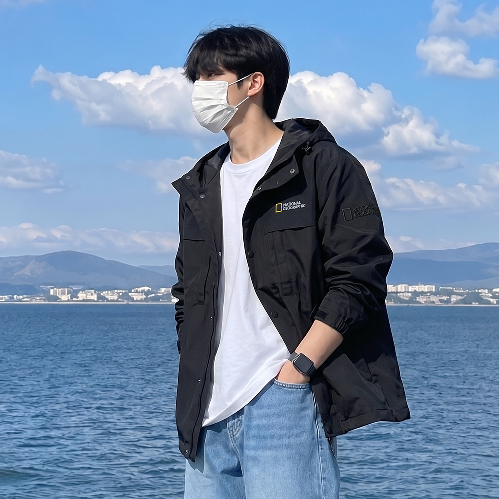 내셔널지오그래픽 오거스틴 자켓 바람막이 점퍼 네셔널 내셔널 경량